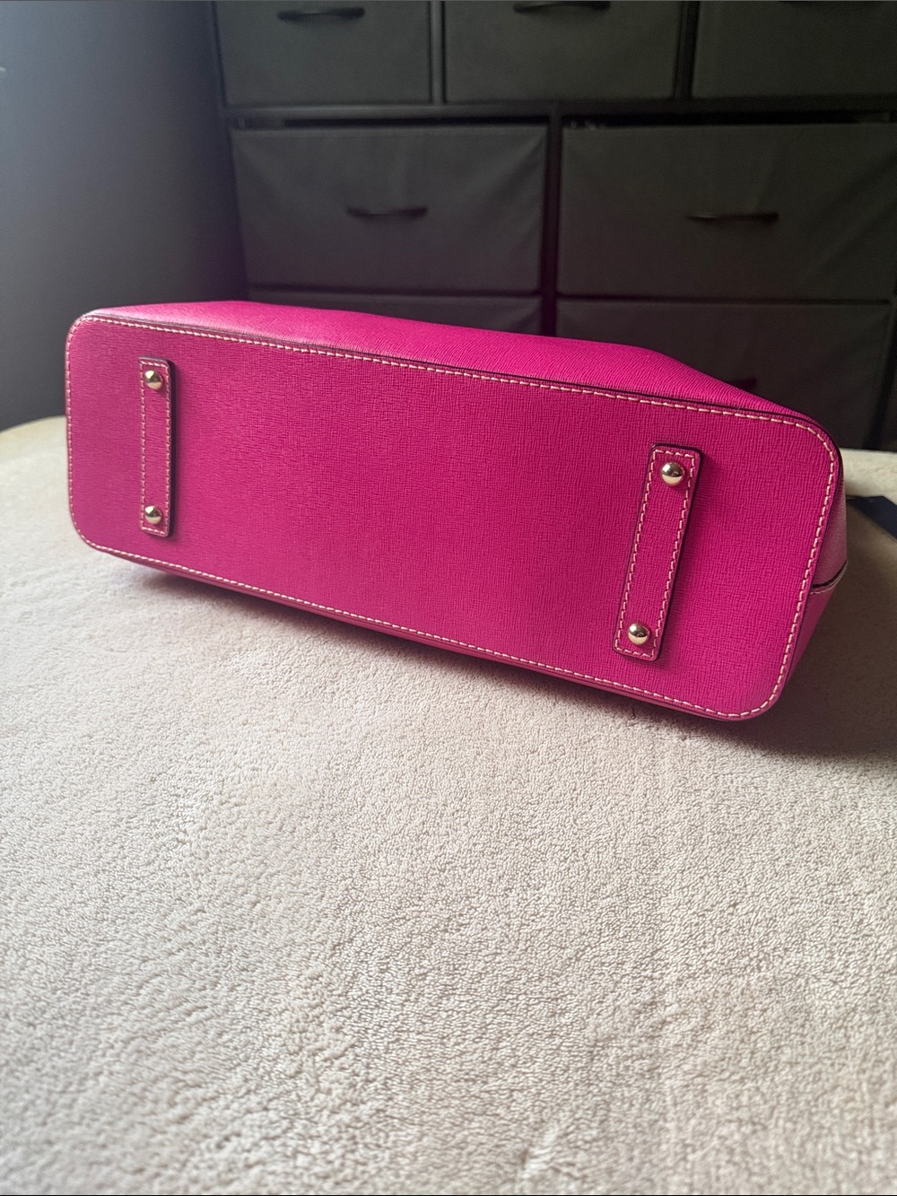 NWT DOONEY BOURKE FUCHSIA SHOULDER BAG - Picture 4 of 10